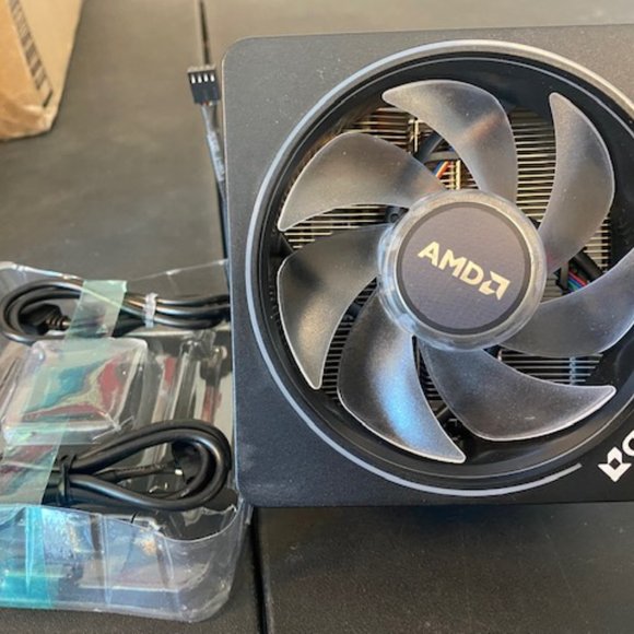 AMD Ryzen 7 3800X 8-Core, 16-Thread Unlocked Desktop Processor (LED Cooler) - Picture 4 of 9